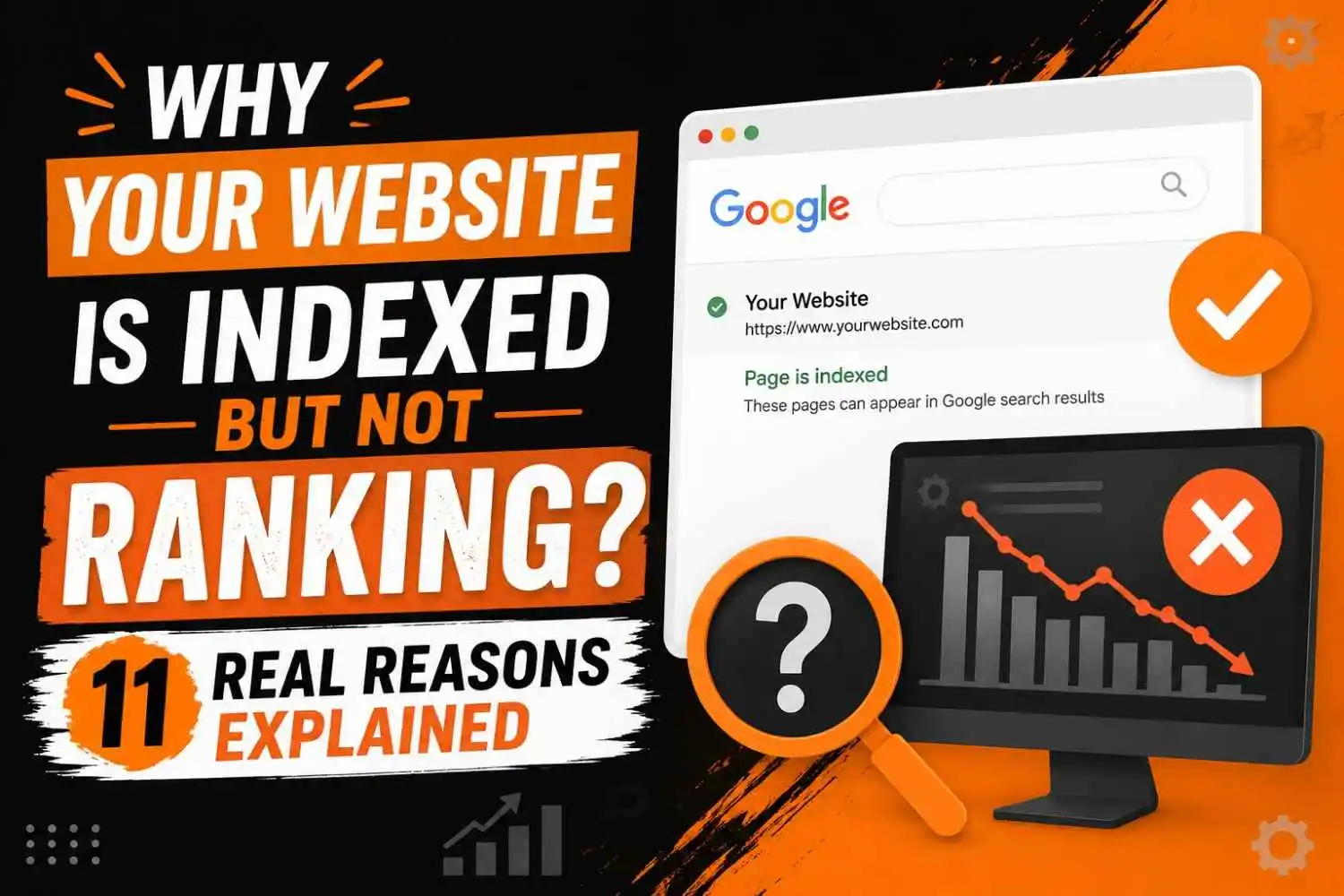 Why Your Website Is Indexed But Not Ranking? 11 Real Reasons Explained